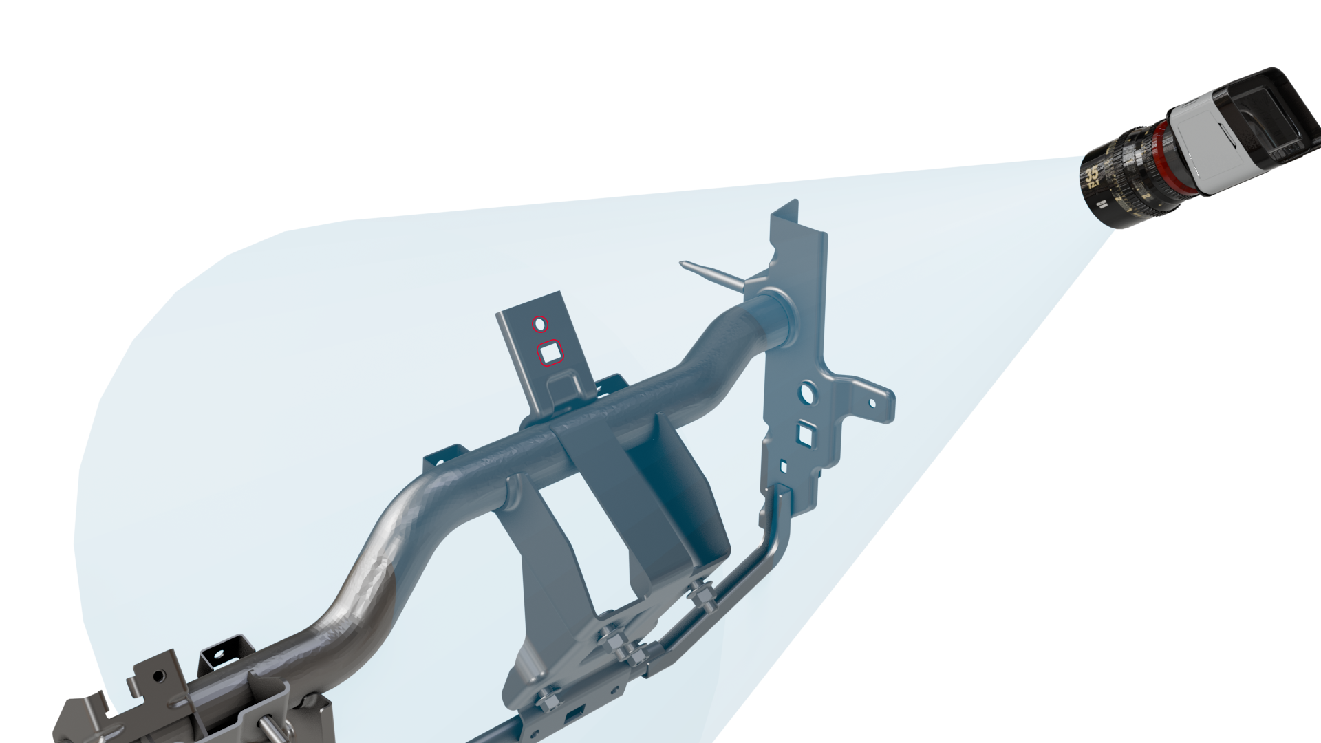 IUNA AI Scanner - Presence check of automotive components